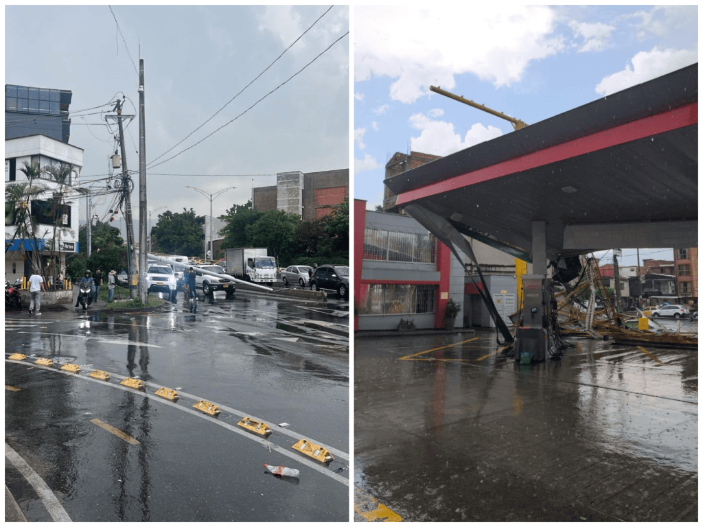 Tormenta en Medellín