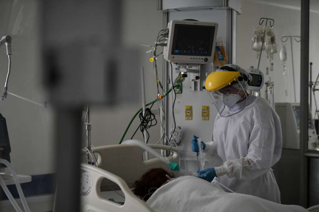 Unidad de cuidados intensivos UCI de este hospital ubicado al sur de Bogotá