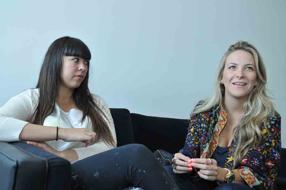 Mariana Saffon y Daniela Camacho. /Liz Durán