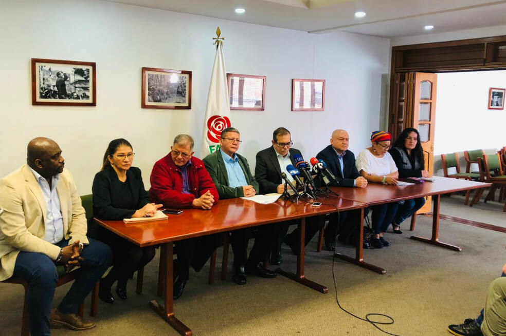 La máxima dirigencia del partido Farc, rechazó el asesinato del primer excomandante insurgente. / Prensa Farc
