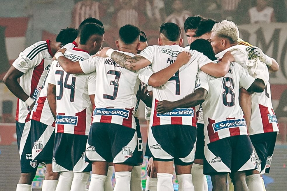 El Junior de Barranquilla lidera la Liga BetPlay Dimayor.
