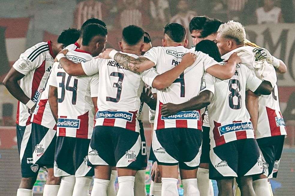 El Junior de Barranquilla lidera la Liga BetPlay Dimayor.