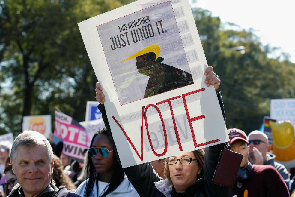 En noviembre, Estados Unidos celebrará las elecciones de medio término que servirán para escoger cargos legislativos, gobernadores y alcaldes en el país. / AFP