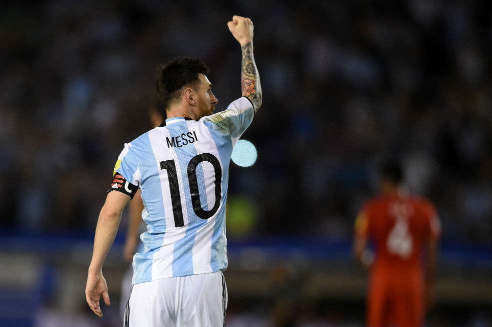 Lionel Messi, máxima figura de la selección de Argentina. / AFP