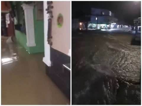 Fuertes lluvias provocaron inundaciones en más de 15 barrios en Riohacha