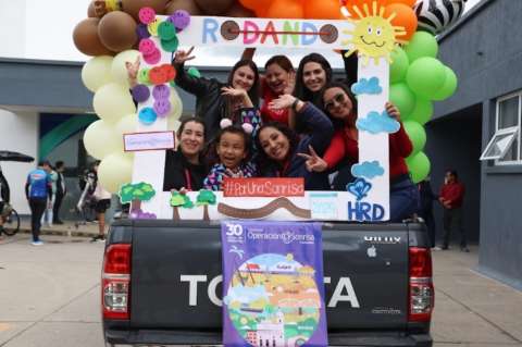 Rodando por una Sonrisa: la iniciativa para operar a 90 niños con paladar hendido