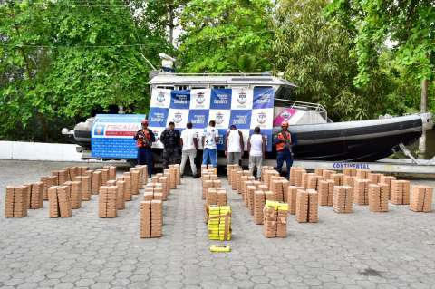 Incautada más de una tonelada de cocaína en el Pacífico sur colombiano