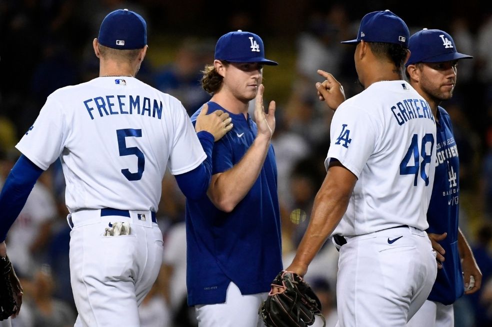 Los Ángeles Dodgers son una de las escuadras candidatas a lograr los 100 triunfos.