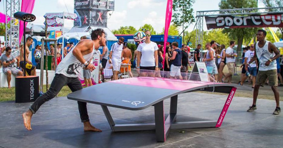 Teqball, el nuevo deporte para los amantes del balón