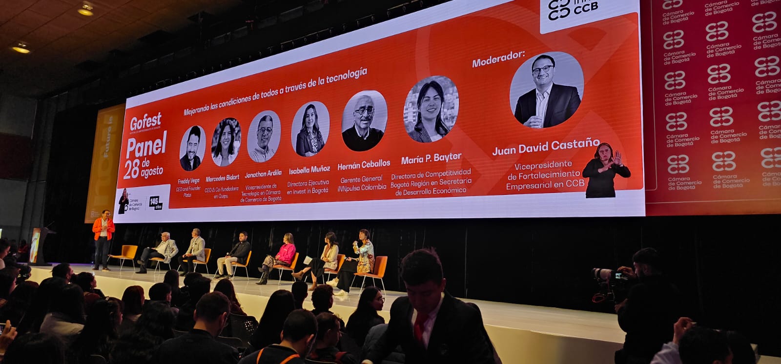 Evento de inauguración del Gofest 2024.