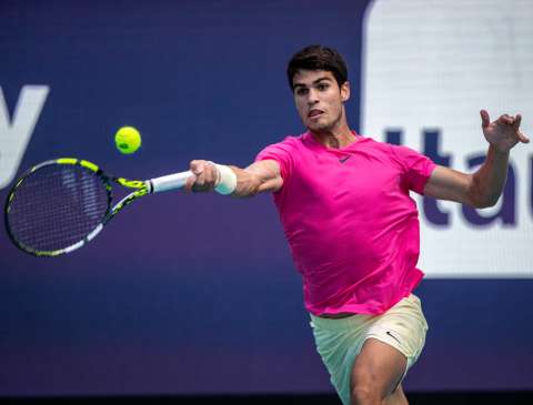 Alcaraz, Rybakina y Cerúndolo siguen con pasos firmes en Abierto de Miami