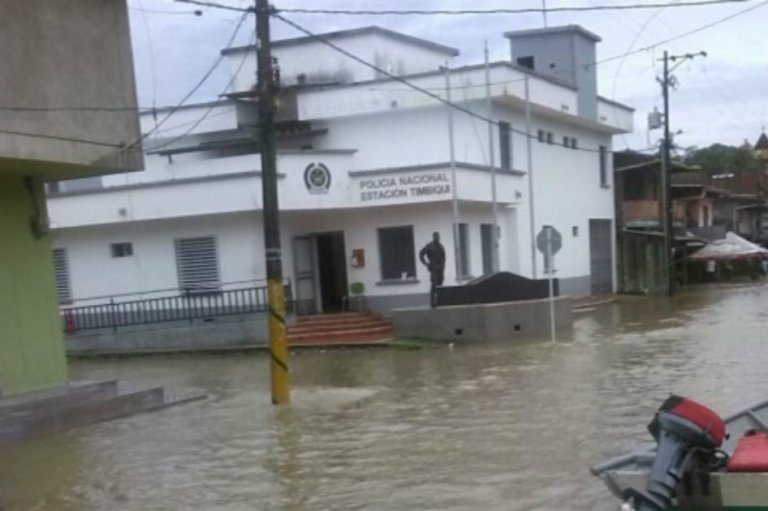 Más de 5.000 damnificados dejan lluvias en el Cauca