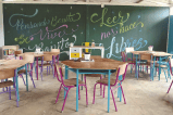 Militares  y reinsertados restauraron una escuela