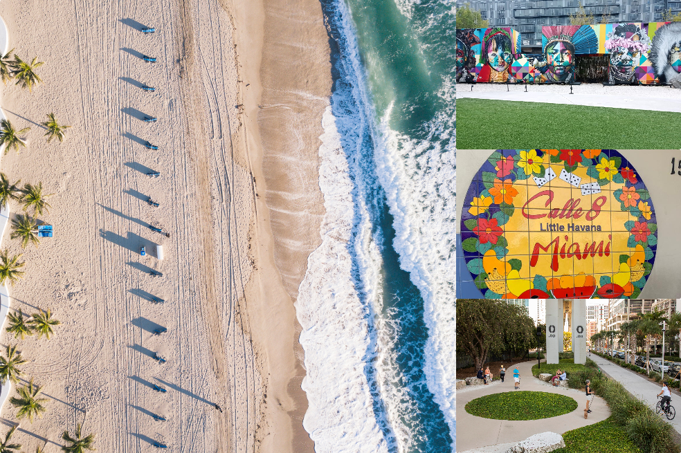 Miami se reinventa para ofrecer otras caras y lugares tan espectaculares como sus playas.