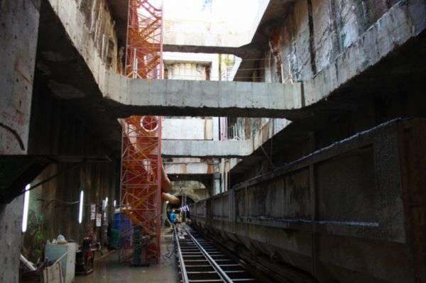 La construcción del túnel interconector entre el río Tunjuelo y la planta de Canoas nunca se finalizó. / Argos