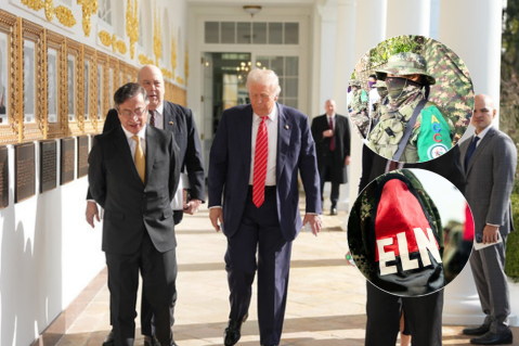 El sacudón a la paz total tras reunión Petro-Trump: Clan del Golfo y ELN, primeros golpeados