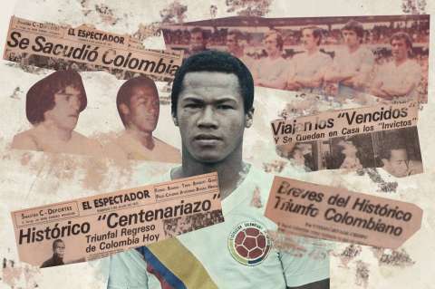 1973, la única vez que la selección de Colombia conquistó Montevideo