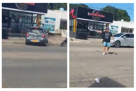 Apareció el dueño del restaurante que atropelló a hombre en Riohacha, La Guajira
