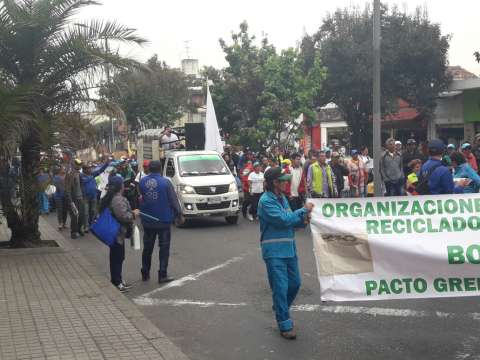 ¡Ojo! Congestión en el centro de Bogotá por manifestaciones