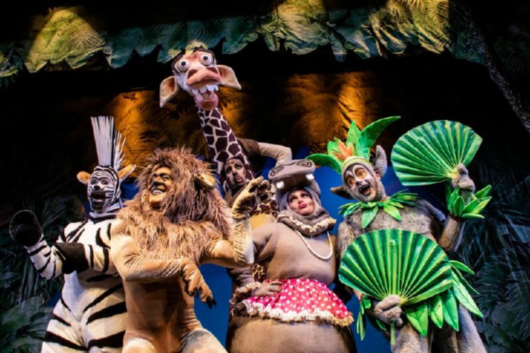 “Madagascar”: de dibujos animados a una obra en vivo