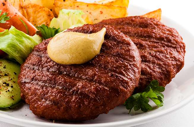 Hamburguesas de cerdo. Me encanta la carne de cerdo