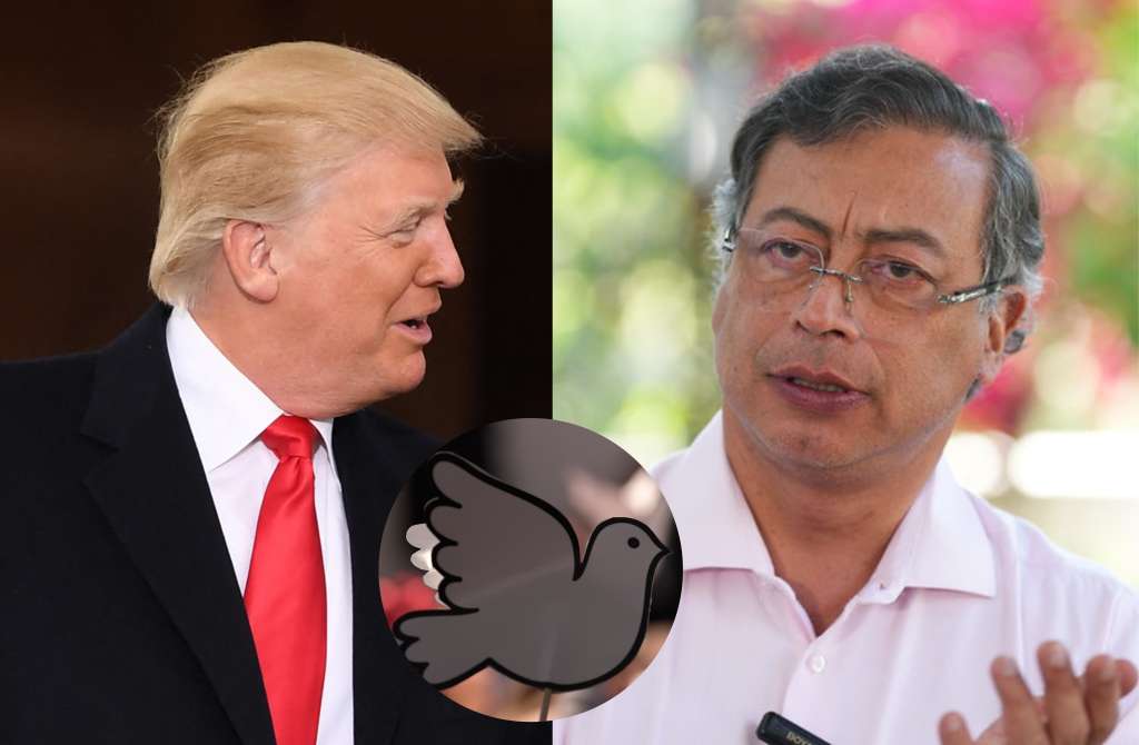 Donald Trump llamó al presidente Gustavo Petro como un “líder del narcotráfico que fomenta la producción de droga”.