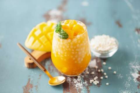 Conoce la receta para preparar mango sago