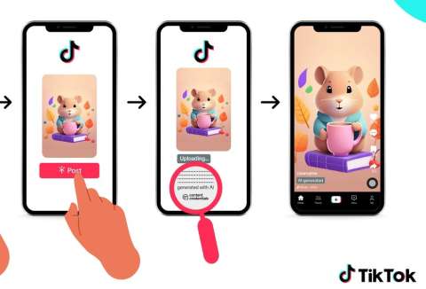 TikTok marcará los contenidos creados con IA para combatir la desinformación