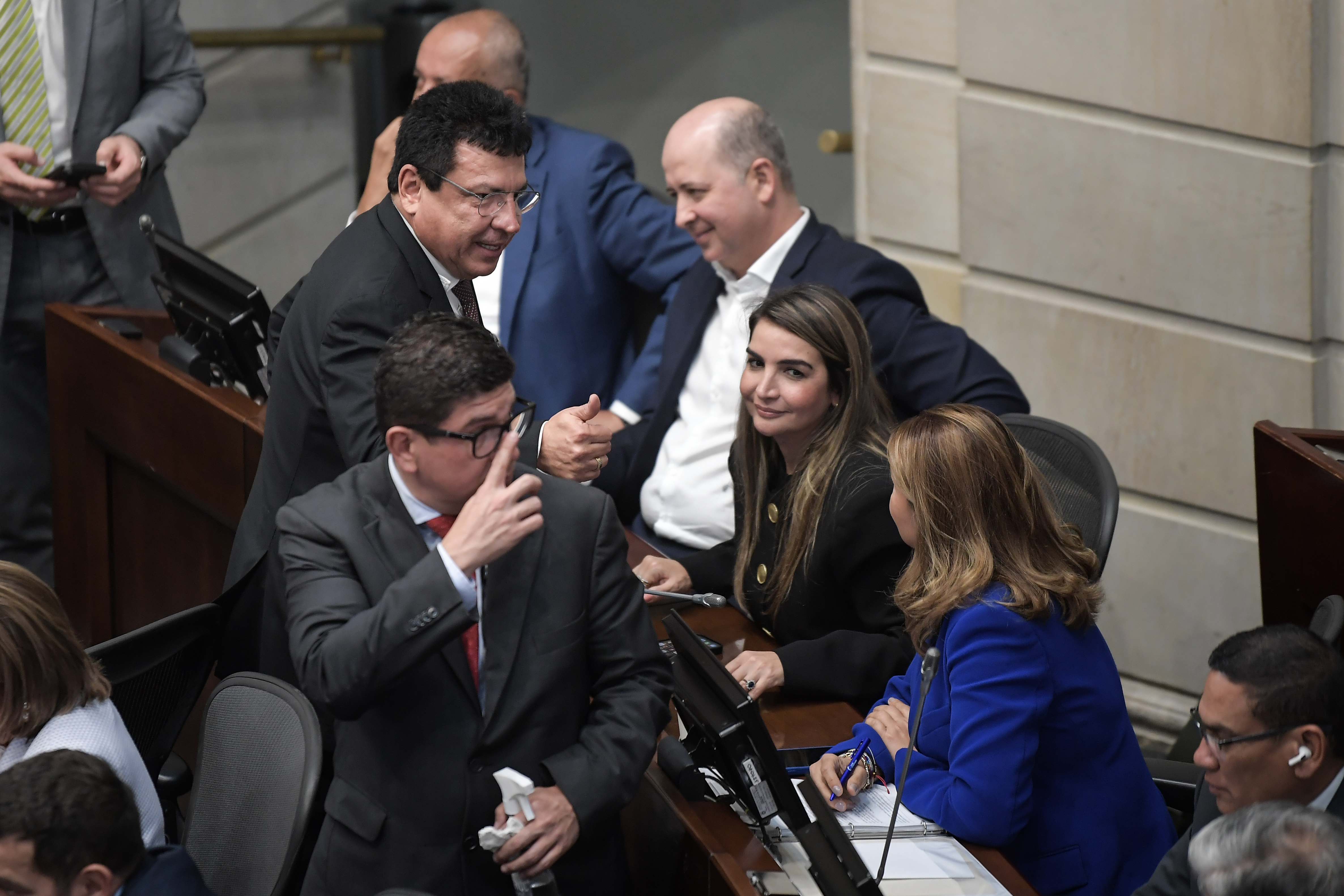 Durante debate de control político a ministros del gobierno de Gustavo Petro - 11 de marzo de 2025