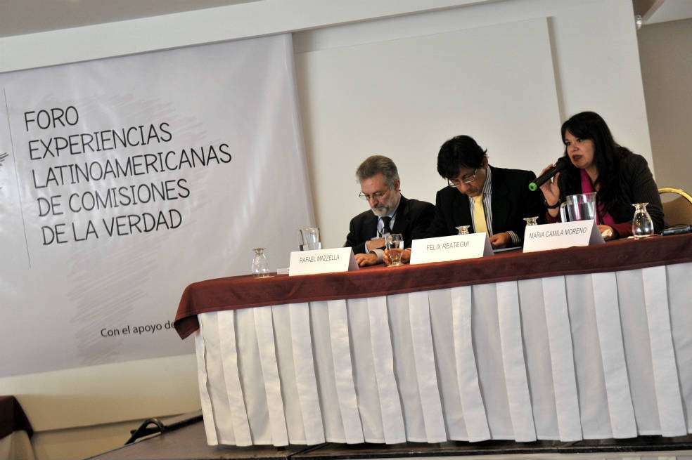Foro Experiencias Latinoamericanas de Comisiones de la Verdad. /Luis Ángel