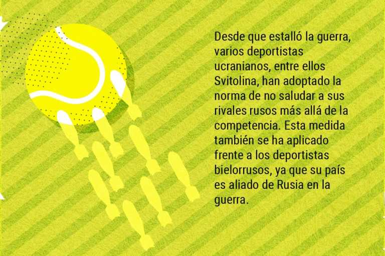 El mundo no es como lo pintan: La guerra en Ucrania también se libra en las canchas de tenis