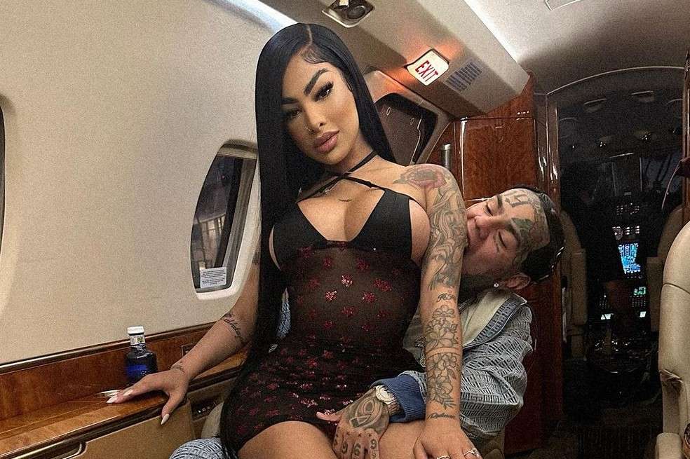 Se viralizó un video donde se ve a Yailin, ex de Anuel, muy enamorada de Tekashi cantándole el nuevo tema de Karol G.