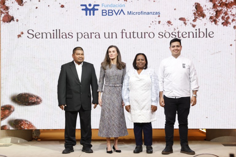 El santandereano que se reunió con la realeza española