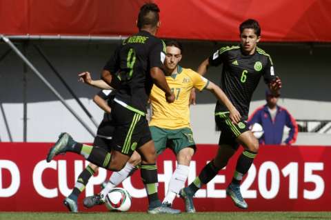 México empató sin goles con Australia en Mundial Sub-17