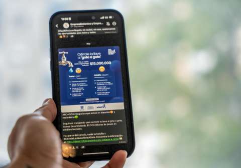 Distrito lanza canal de comunicación por Whatsapp para los empresarios de Bogotá