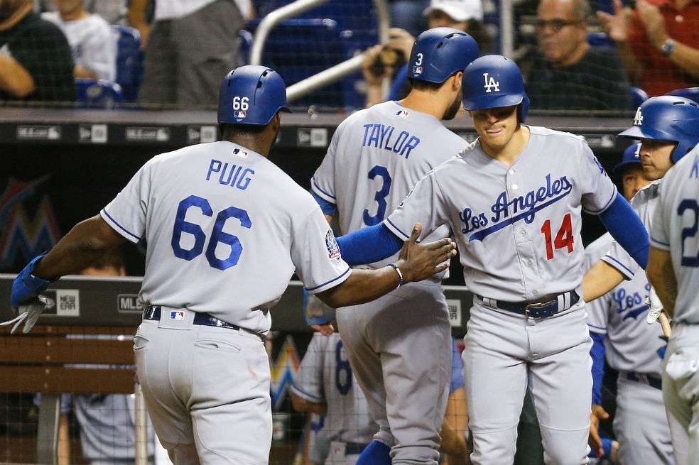 Los Ángeles Dodgers se ubican a ocho juegos de los Arizona Diamondbacks. / AFP