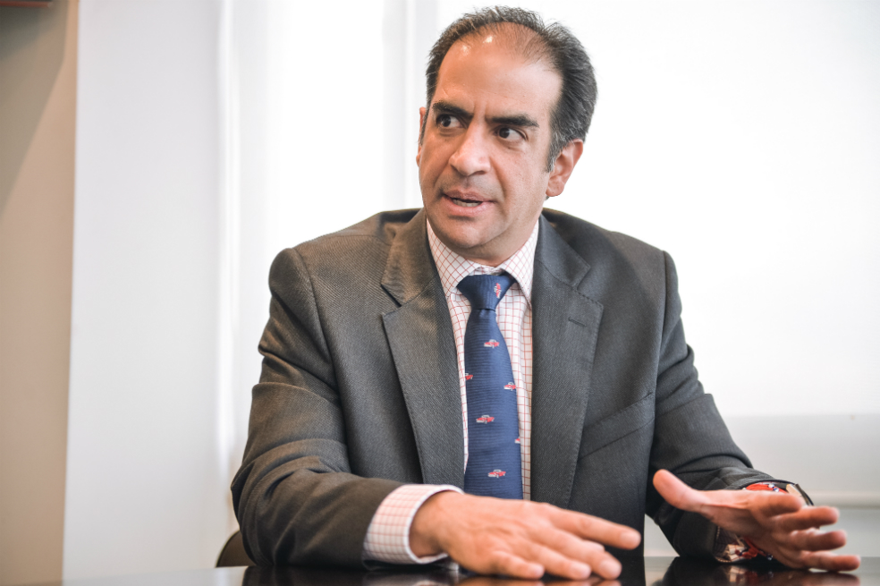 Pablo Romero, gerente de Parque Arauco en Colombia. / Daniel Álvarez - El Espectador