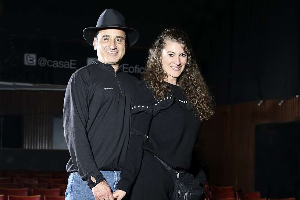 Robinson Díaz y Adriana Arango