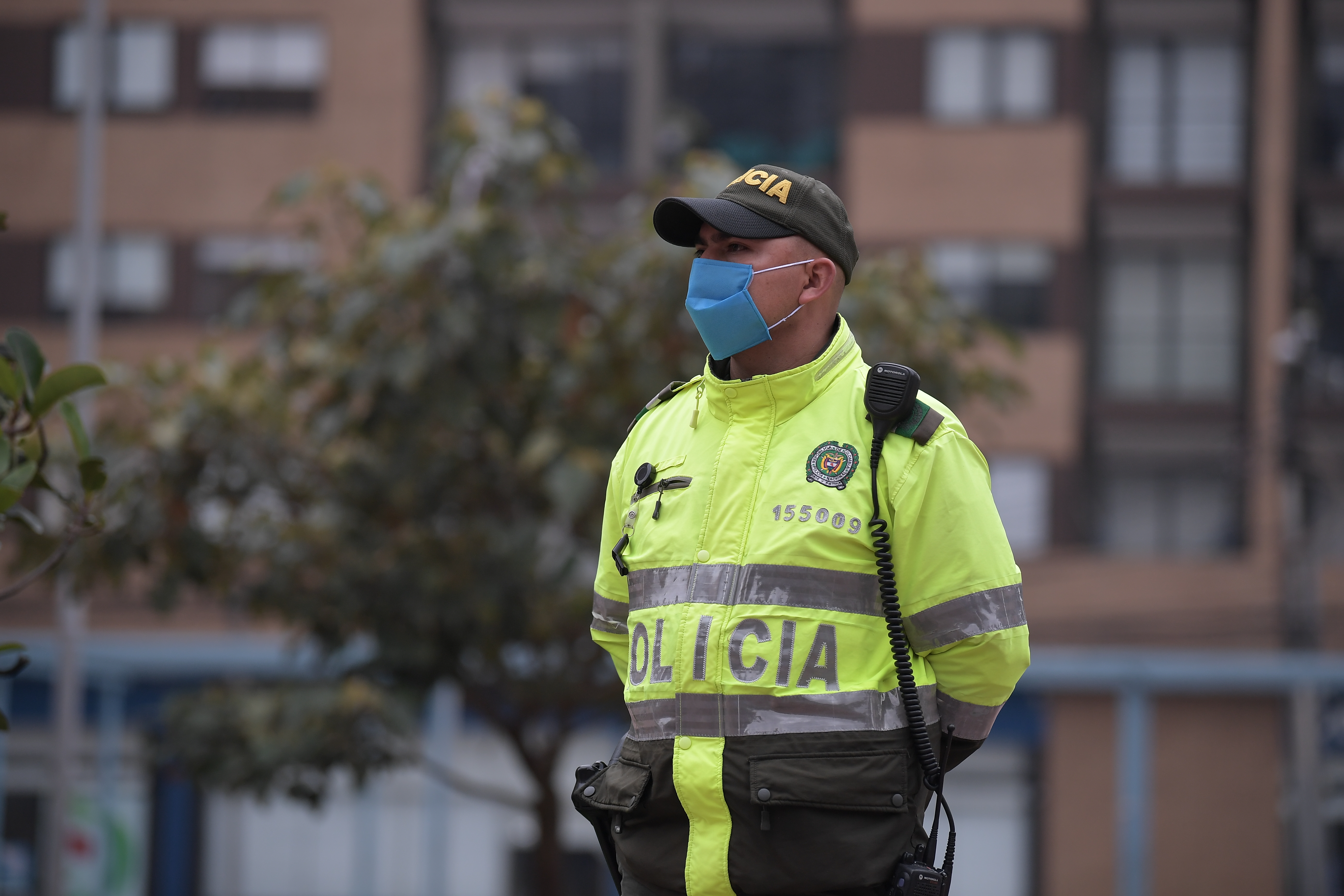 Aspectos generales de Bogotá, en el primer día del simulacro de aislamiento preventivo, a causa del coronavirus.
