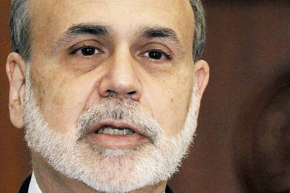 Según expertos, el jefe de la Reserva Federal de Estados Unidos, Ben Bernanke, no puede continuar indefinidamente anunciando las mismas políticas. / AFP