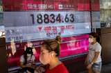 Las bolsas chinas caen tras el Congreso del PCCh, a pesar del repunte del PIB