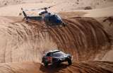 El español Carlos Sainz ganó la tercera etapa del Rally Dakar 2022