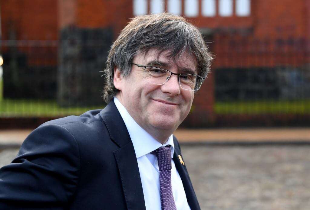 Carles Puigdemont, expresidente de Cataluña. / AFP