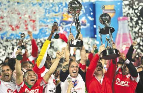 El día en el que Santa Fe volvió a ser grande