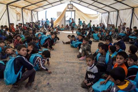 "El mundo le sigue fallando a los niños en las guerras", Unicef