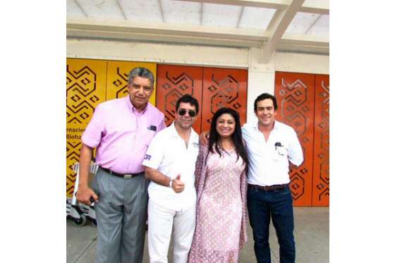El exalcalde de Barranquilla Alejandro Char, Oneida Pinto y Rodrigo Lara / Facebook