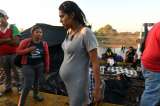 "Quiero que mi hijo sea norteamericano", embarazadas de caravana migrante
