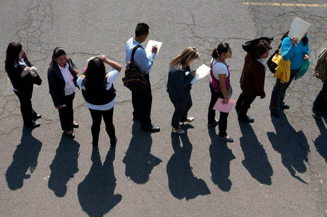 Colombia registrará descensos en el número de personas ocupadas.