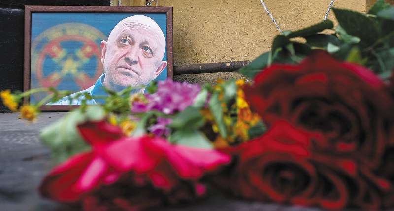 Un memorial de Yevgeny Prigozhin tuvo lugar el 24 de agosto. Las autoridades están investigando las causas del accidente de avión que se llevó la vida del jefe de la milicia Wagner, y que no tuvo sobrevivientes.