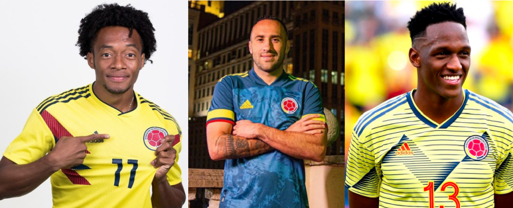 Aquí te mostramos las familias de algunos de los jugadores de la Selección Colombia que se enfrentan hoy a la selección peruana.